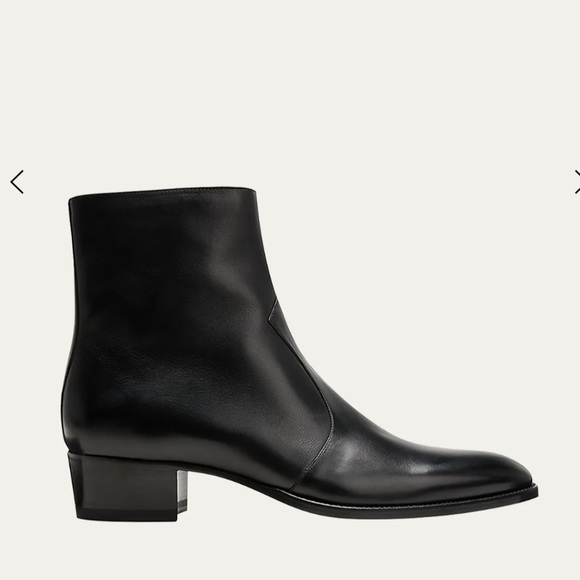 Saint Laurent Other - Saint Laurent Wyatt 40 Zip Boots